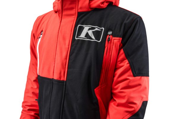 Куртка для снегохода KLIM KOMPOUND #1 black-red (текстиль) (S)