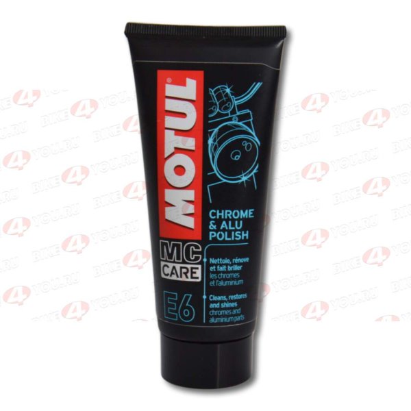 Полироль Motul E6 Chrome & Alu Polish 100ml