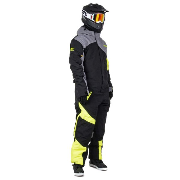 Комбинезон для снегохода KLIM RAILSLIDE #1 black-yellow (текстиль) (XL)